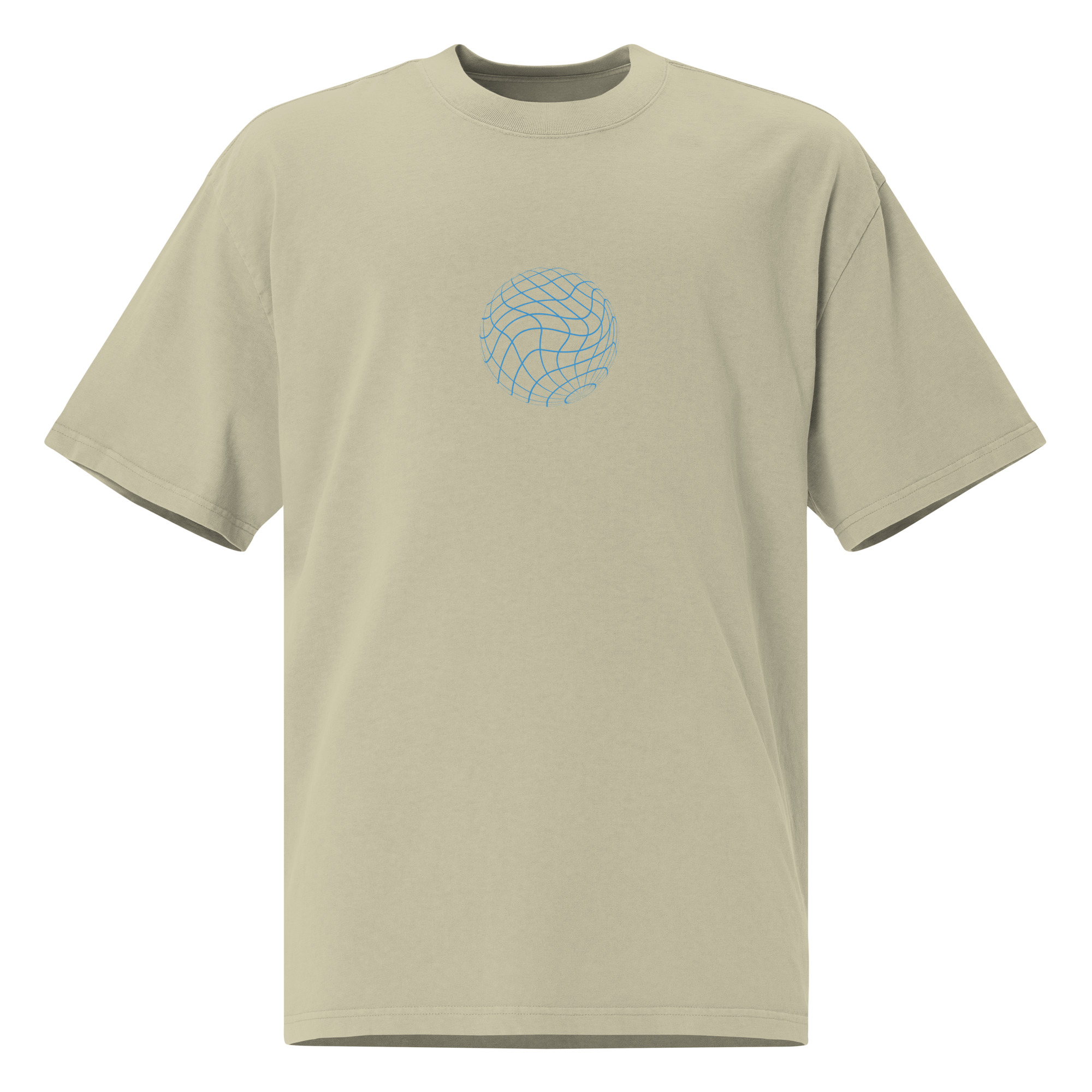 Oversized Vintage Tech Sphere Tee - Image 4