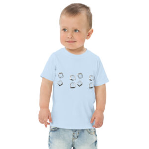 Toddler Little Cube Pattern Tee