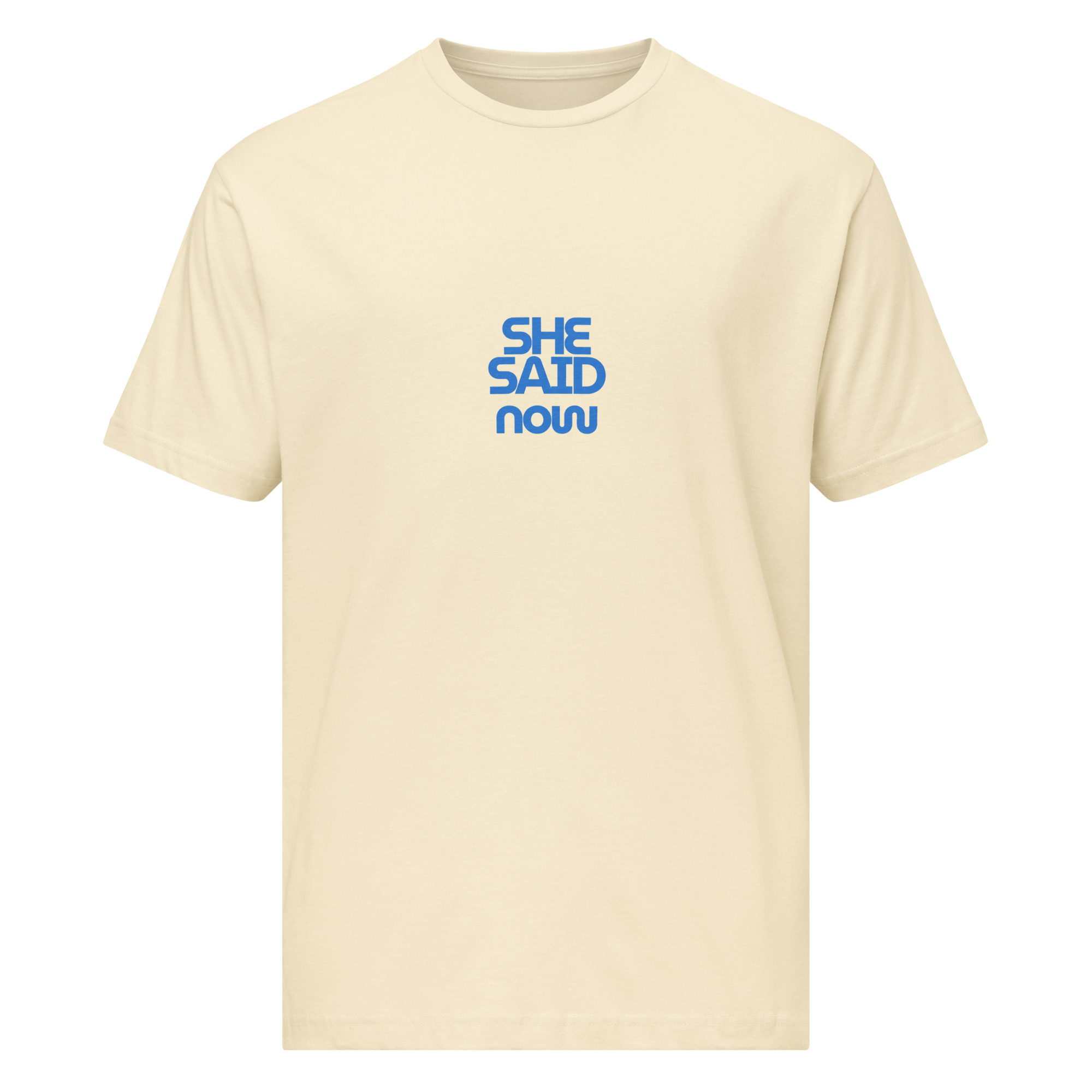 Men’s “She Said Now” Fine Jersey Tee - Image 7