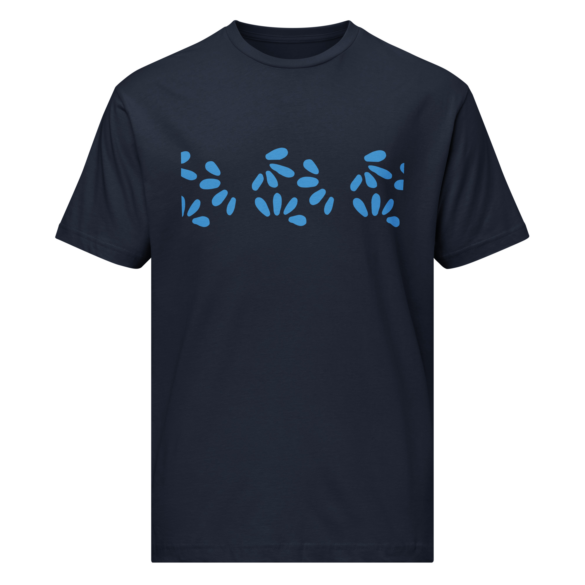 Men’s Abstract Cluster Fine Jersey Tee - Image 3