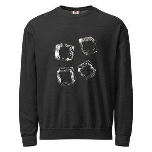 Alternative view of Men’s Garment-Dyed Fleece Crewneck Sweatshirt for Soft, Worn-In Comfort