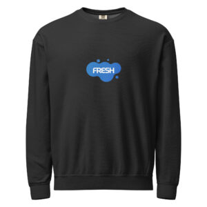 Garment-Dyed Fleece Fresh Crew