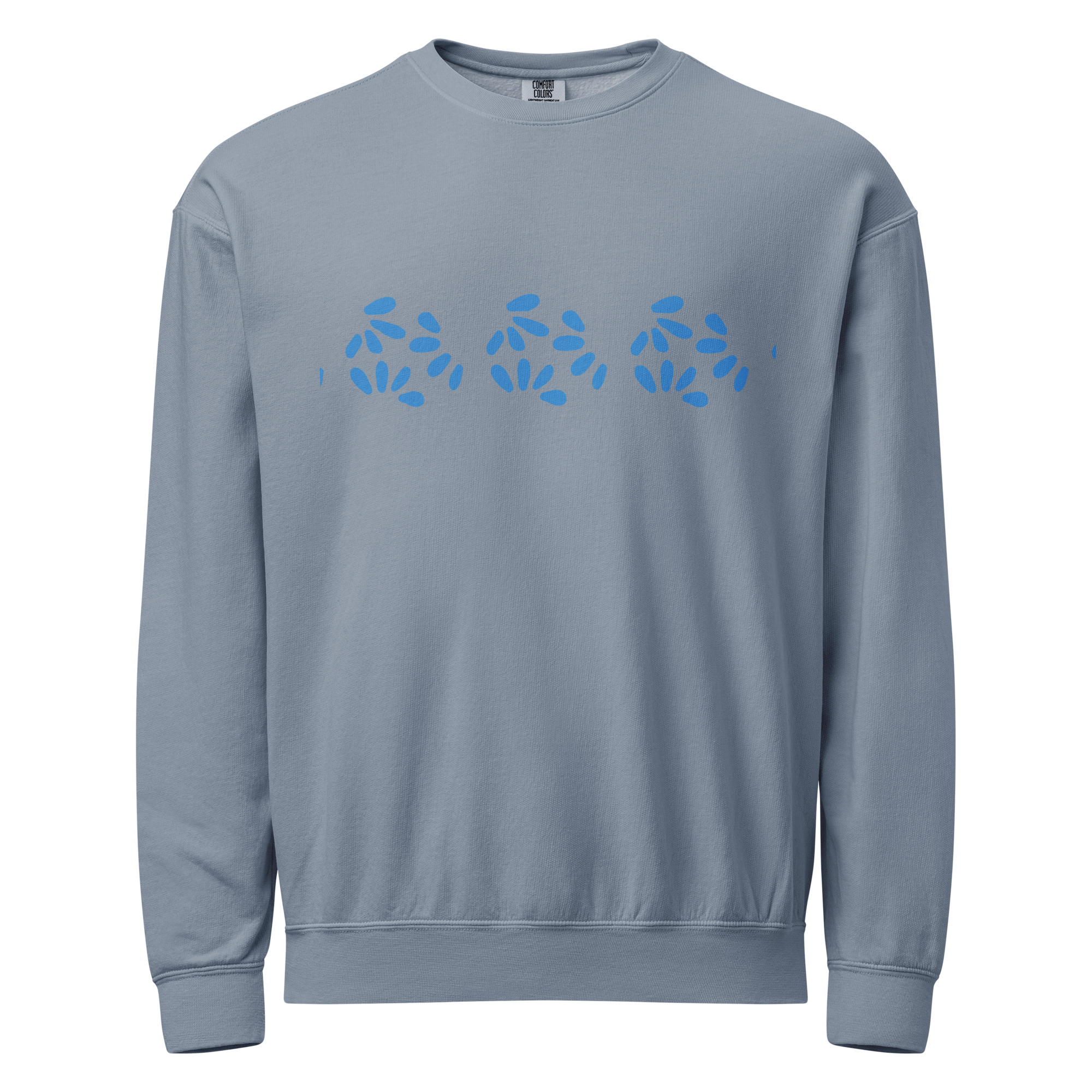 Garment-Dyed Fleece Cluster Crewneck - Image 7