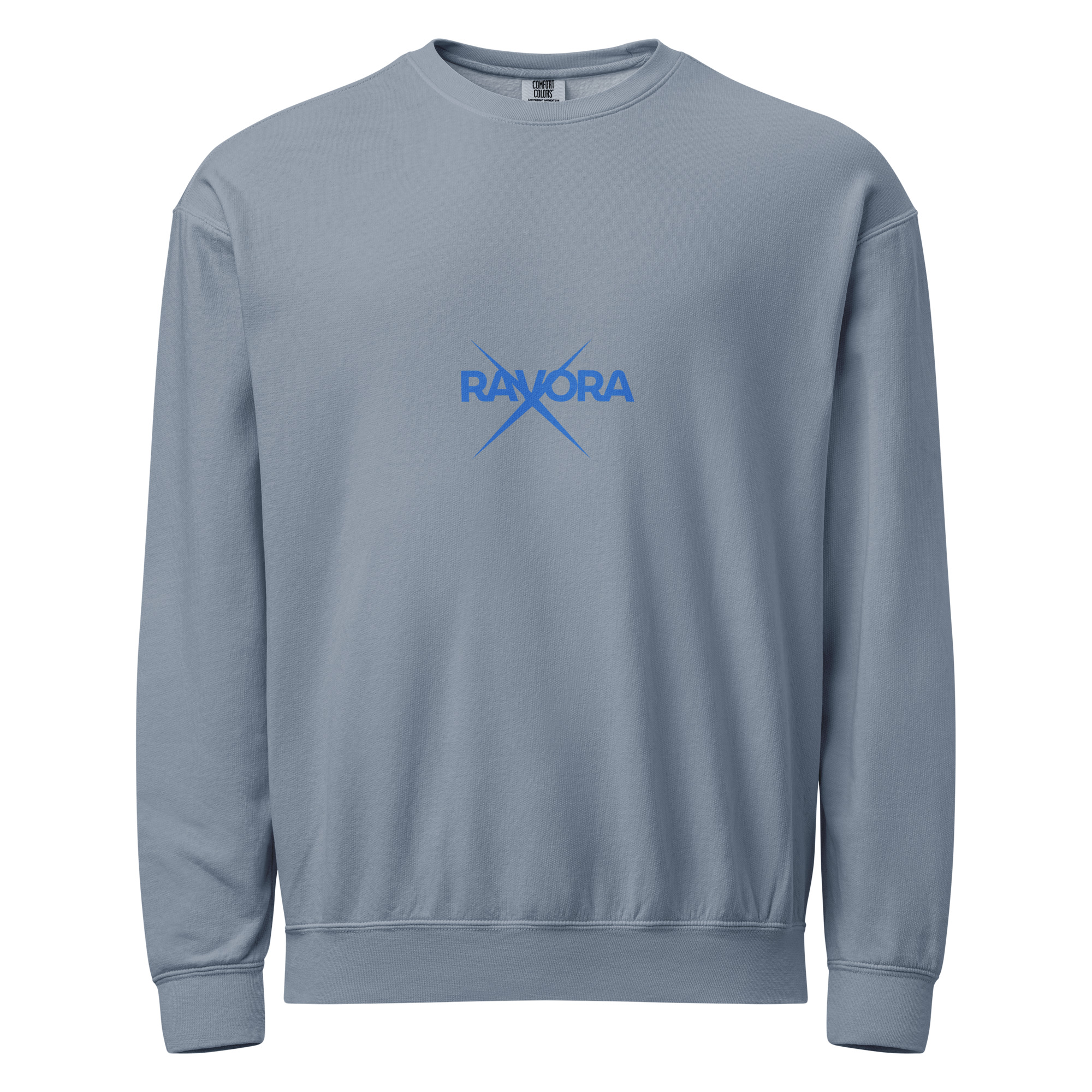 Garment-dyed fleece crewneck sweatshirt - Image 7