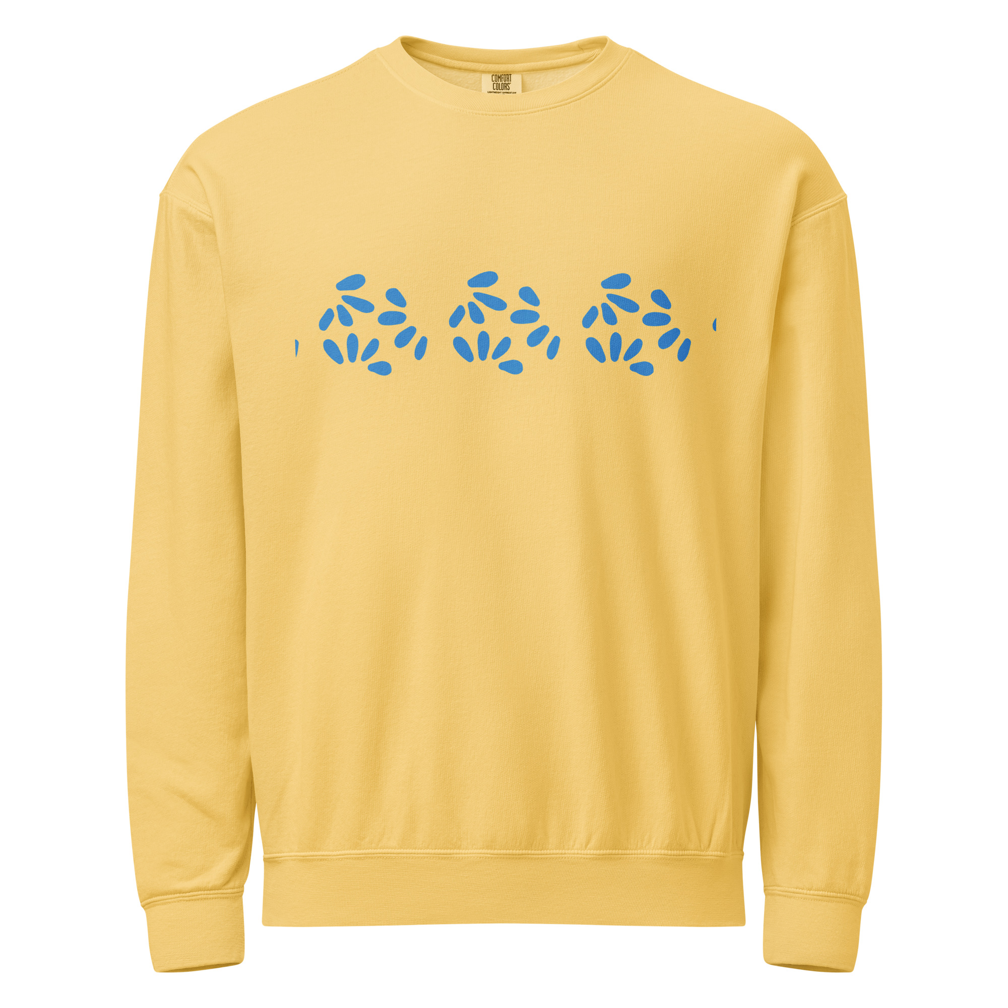 Garment-Dyed Fleece Cluster Crewneck - Image 9