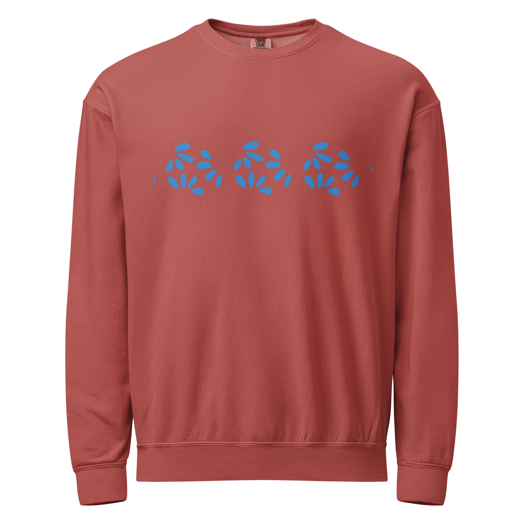 Garment-Dyed Fleece Cluster Crewneck - Image 4
