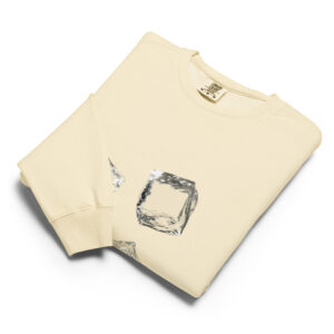 Men’s Garment-Dyed Fleece Crewneck Sweatshirt for Soft, Worn-In Comfort