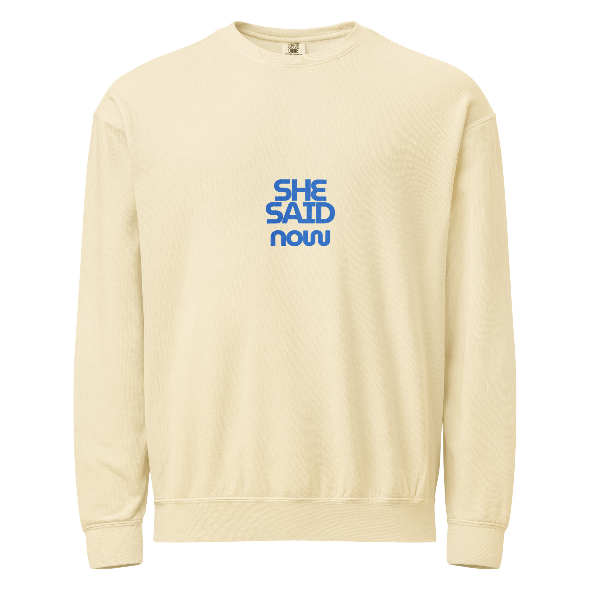 Garment-Dyed Fleece Statement Crew - Image 10