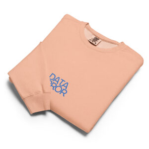 Garment-Dyed Fleece Error Crewneck