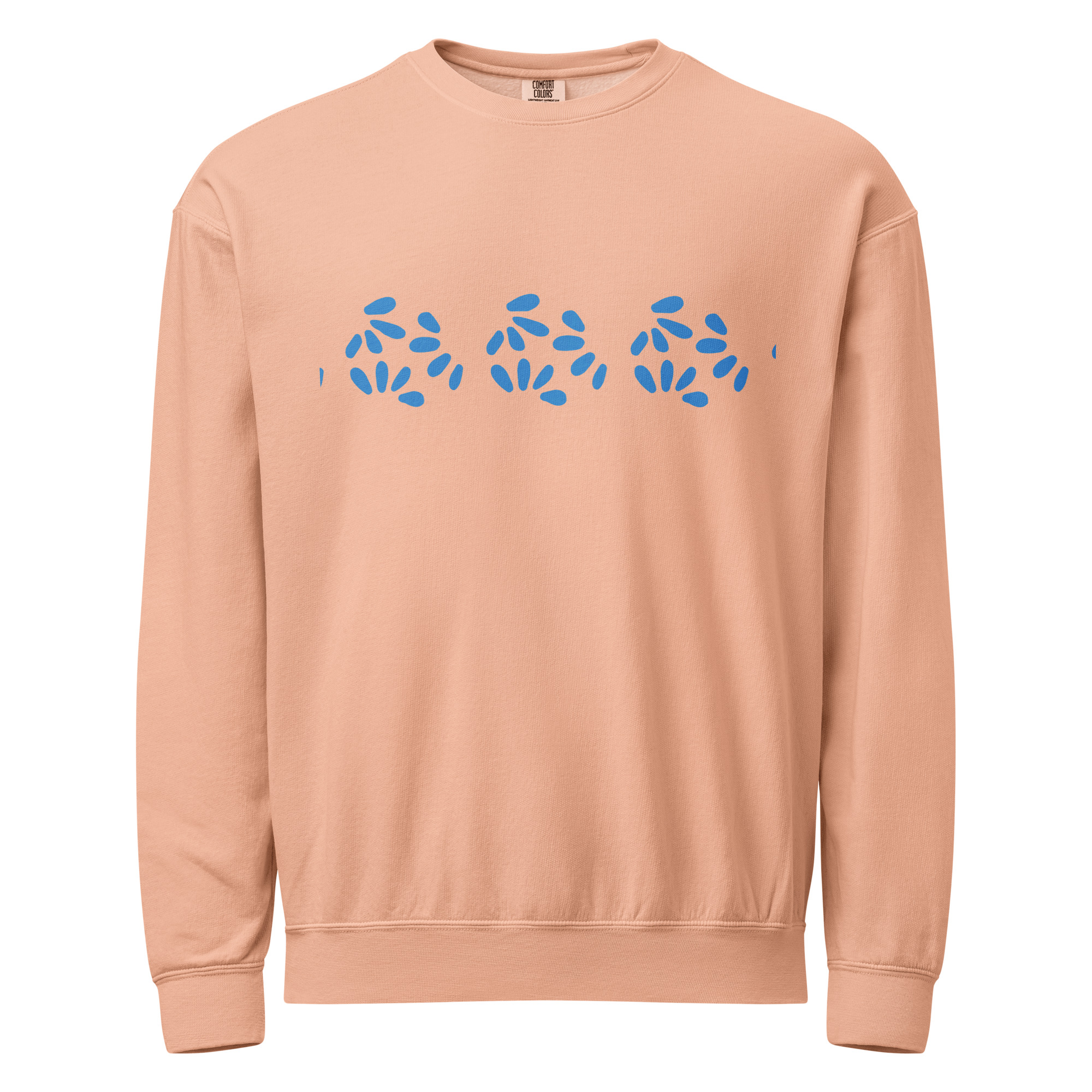 Garment-Dyed Fleece Cluster Crewneck - Image 8