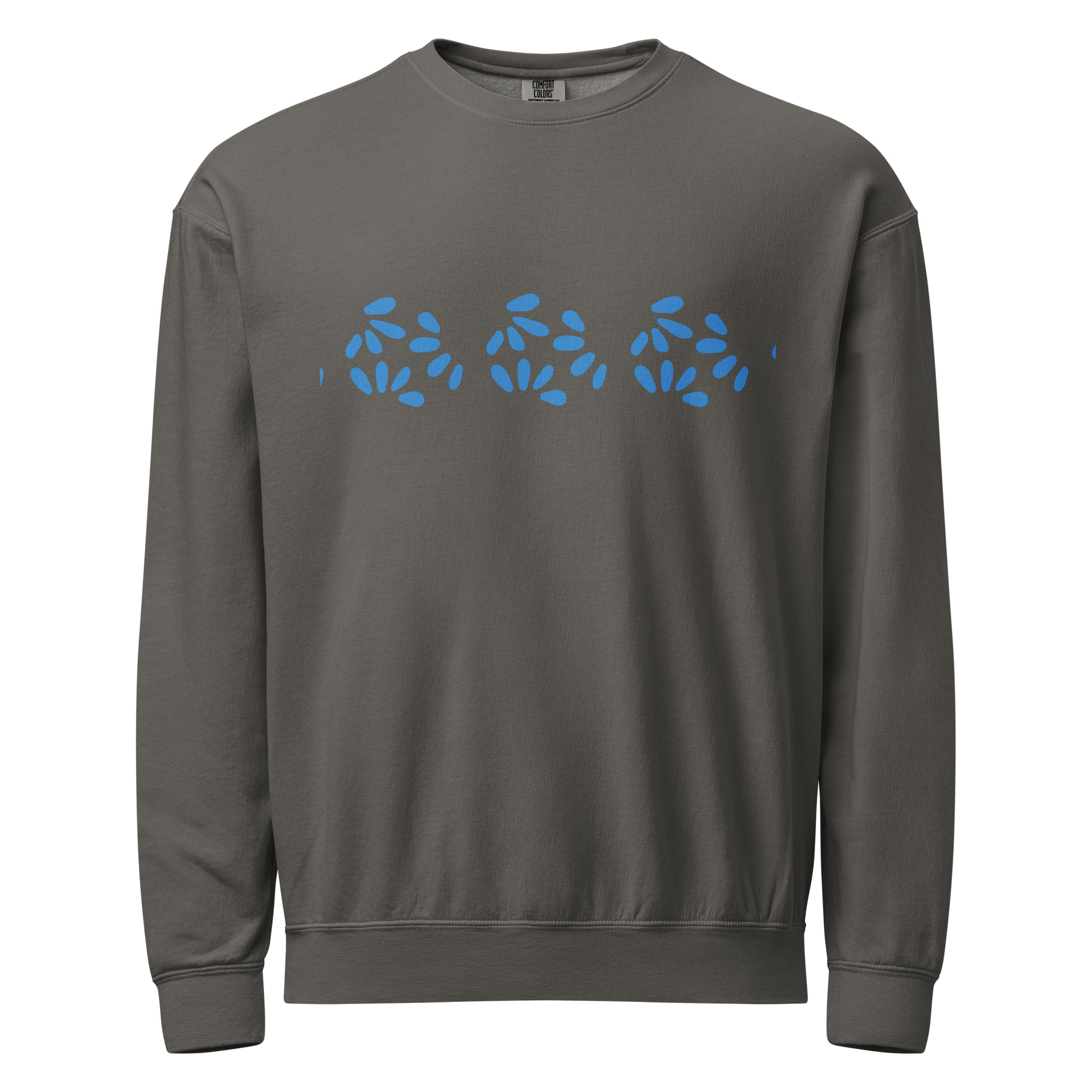 Garment-Dyed Fleece Cluster Crewneck - Image 3