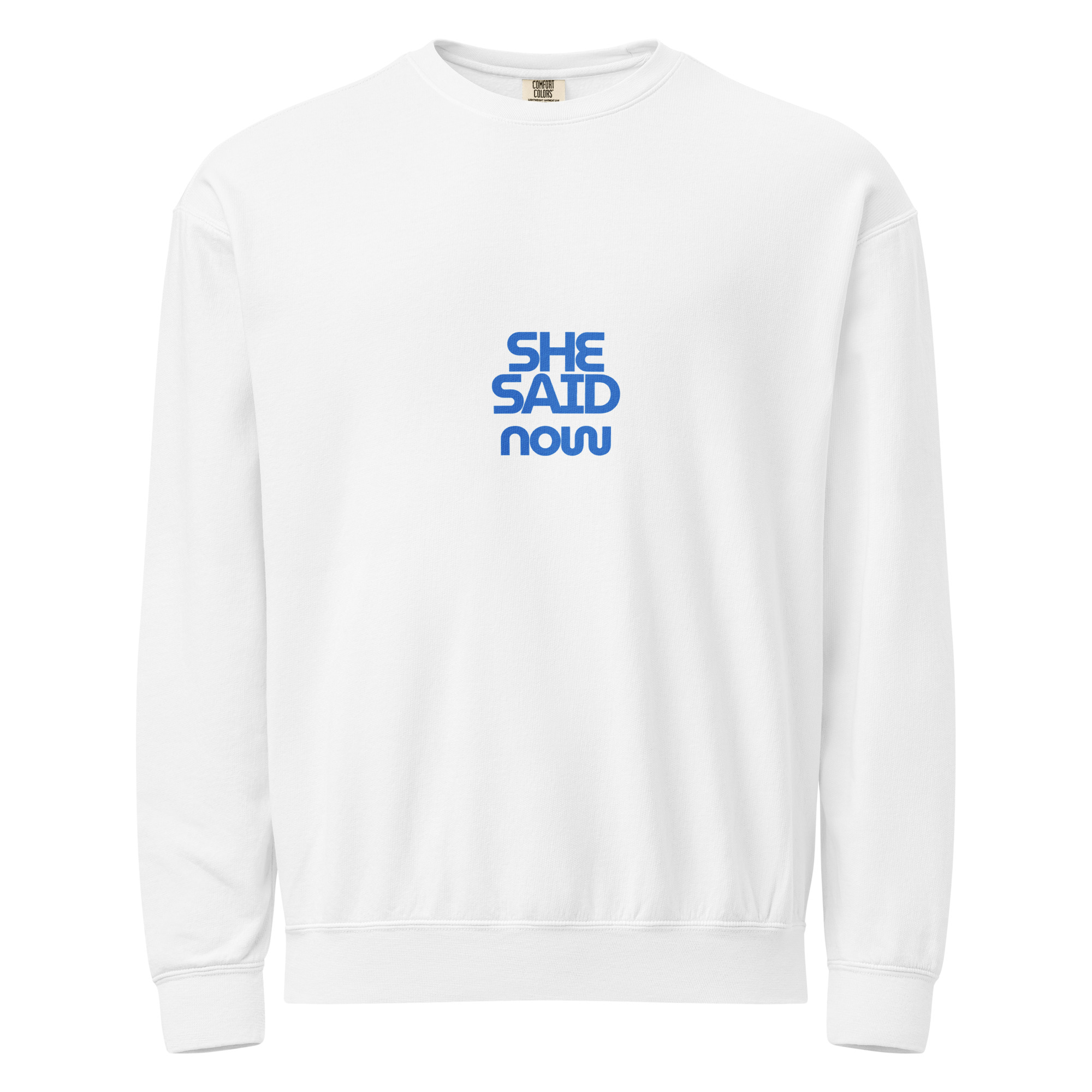 Garment-Dyed Fleece Statement Crew - Image 11