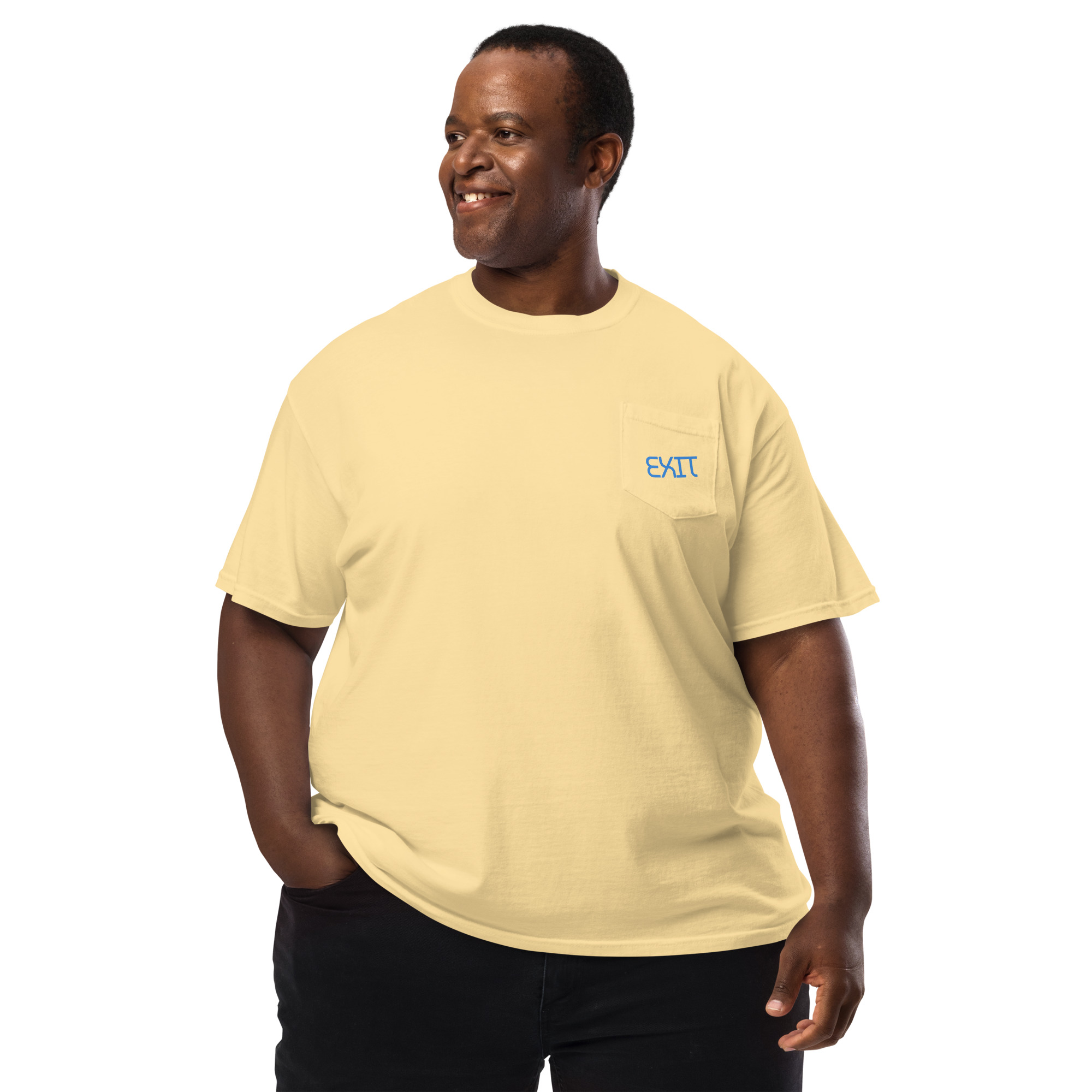 Vintage-Gold Pocket Tee - Image 19