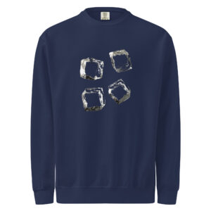 Alternative view of Men’s Garment-Dyed Sweatshirt for Soft, Worn-In Comfort