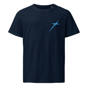 Alternative view of Organic Light Cross Symbol Tee