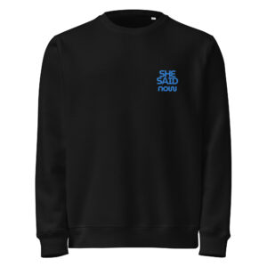 Alternative view of Organic Midweight Phrase Crewneck