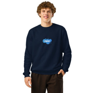 Alternative view of Organic Midweight Fresh Crewneck