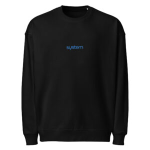 Alternative view of Oversized SYSTEM Architecture Sweatshirt