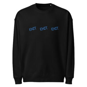 Men's Exit organic oversized sweatshirt
