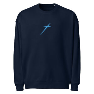 Alternative view of Oversized Cross Symbol Sweatshirt