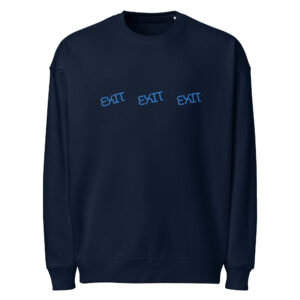 Alternative view of Men's Exit organic oversized sweatshirt