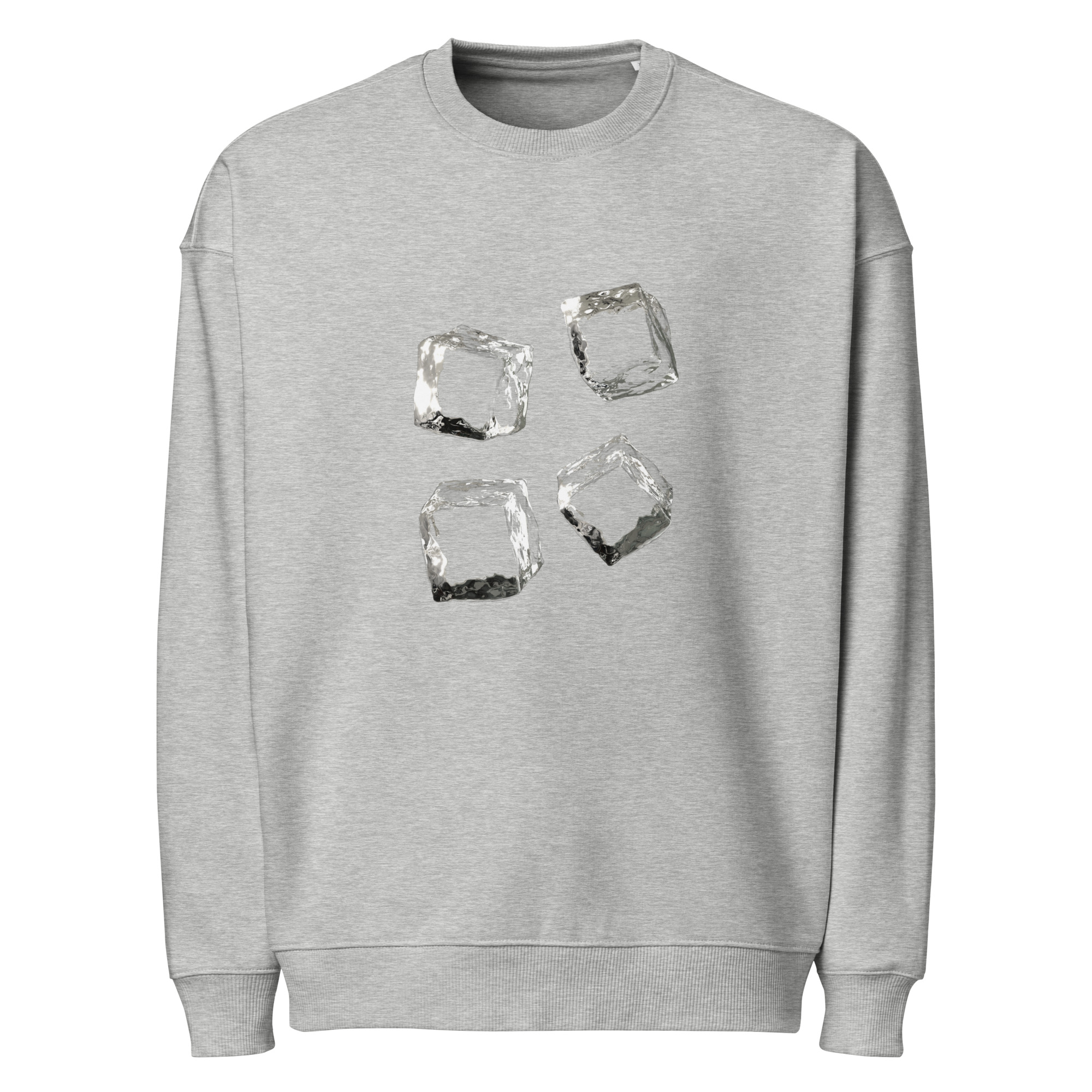 Men’s Organic Oversized Sweatshirt for Relaxed Comfort - Image 4