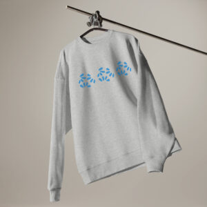 Oversized Scatter Pattern Sweatshirt