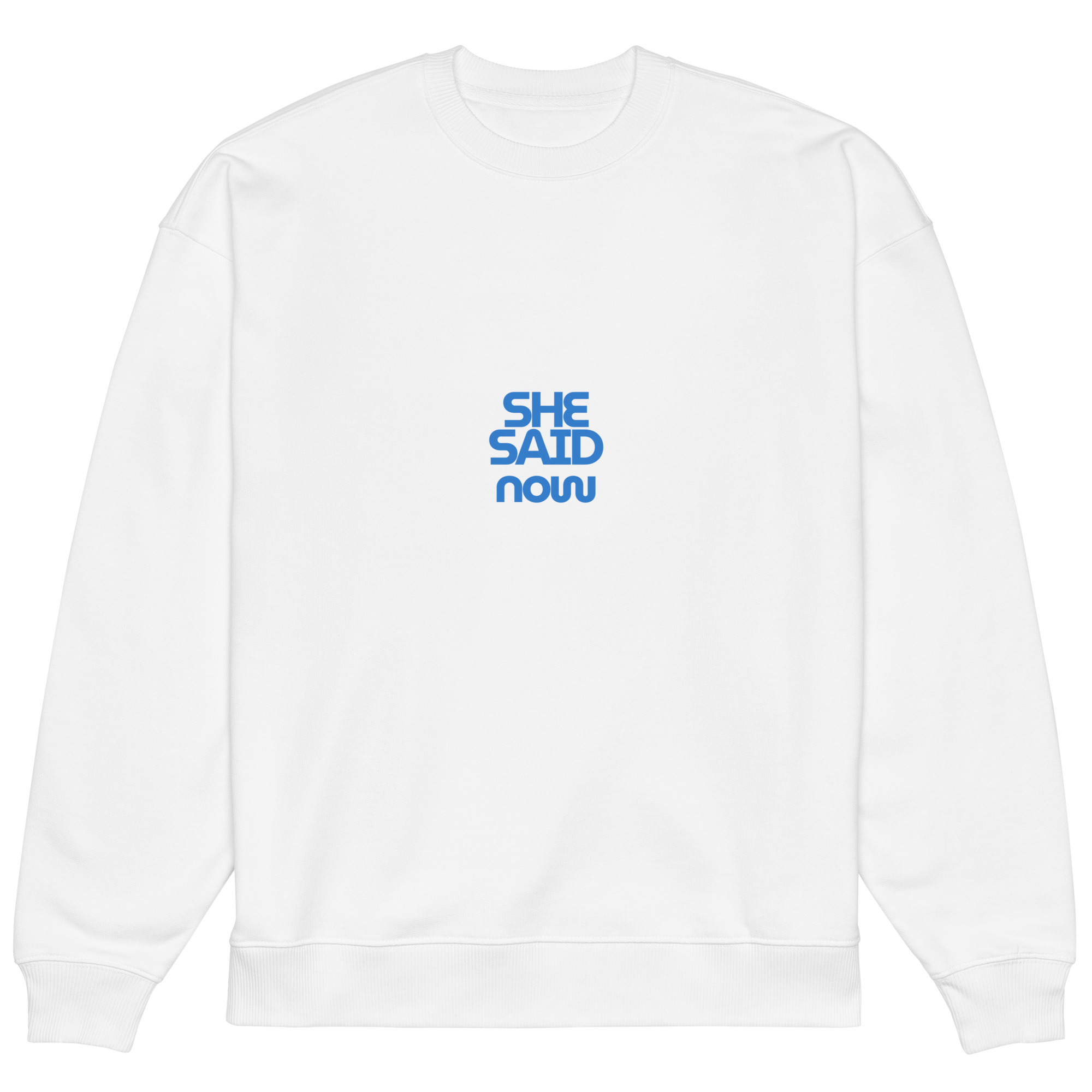 Oversized Statement Graphic Sweatshirt