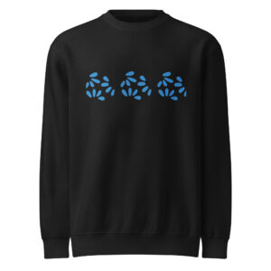 Alternative view of Premium Abstract Scatter Crewneck