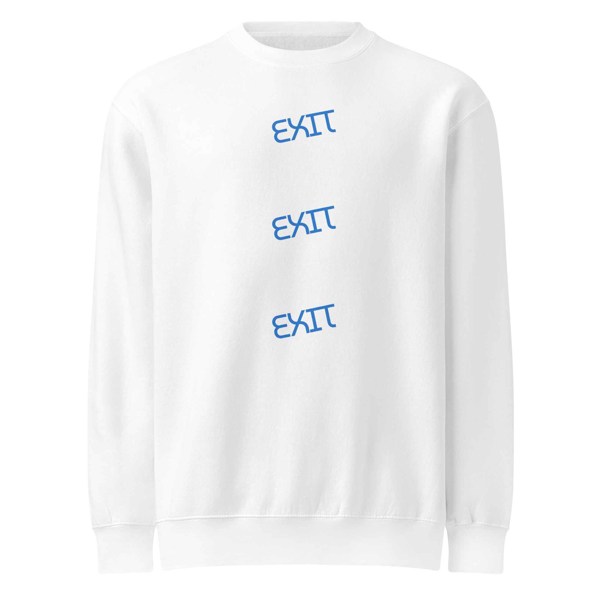 Men's Exit premium crew neck sweatshirt - Image 6