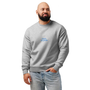 Back to peak relax crew neck sweatshirt