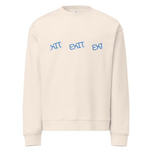 Relax crew neck sweatshirt