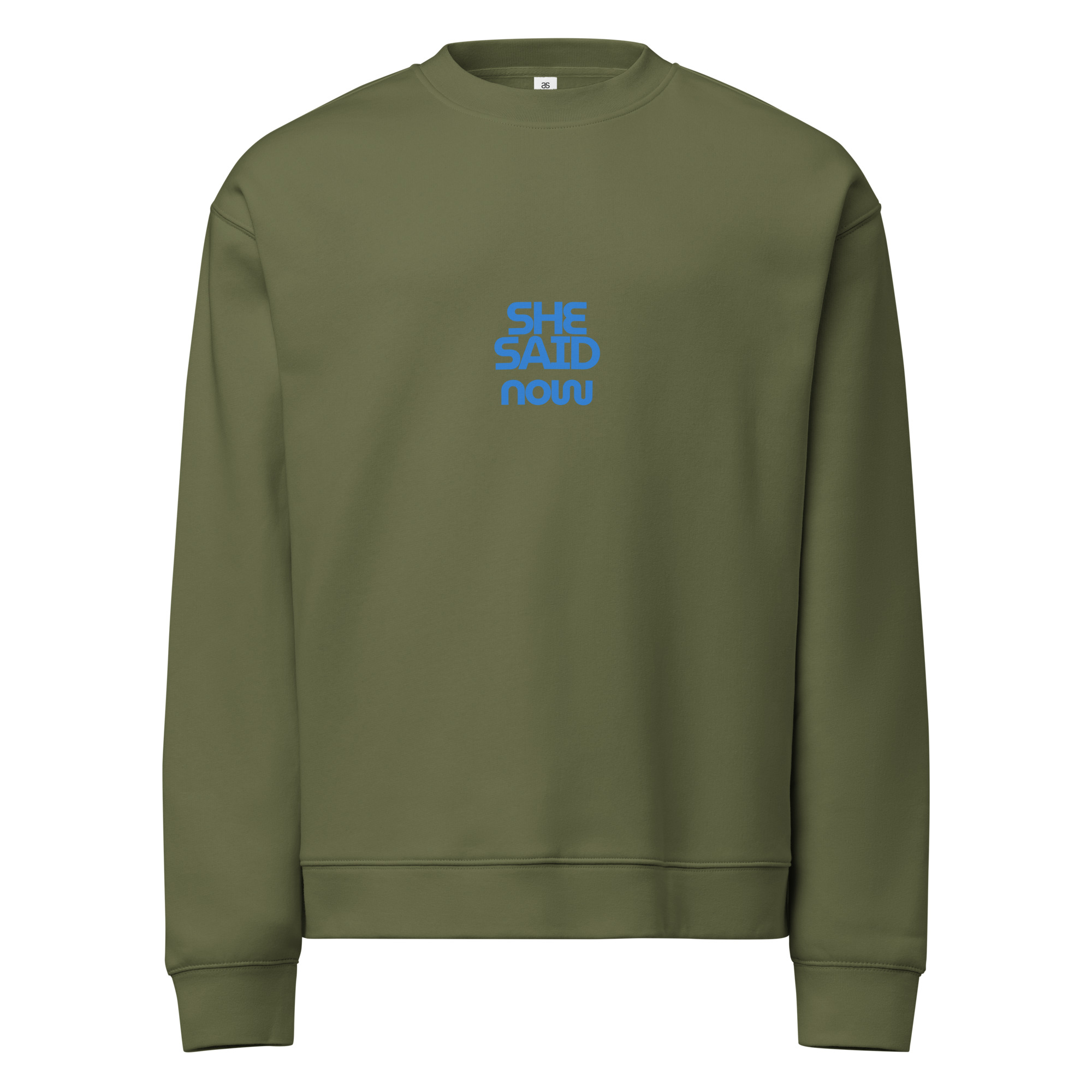 “She Said Now” relax crew neck sweatshirt - Image 3