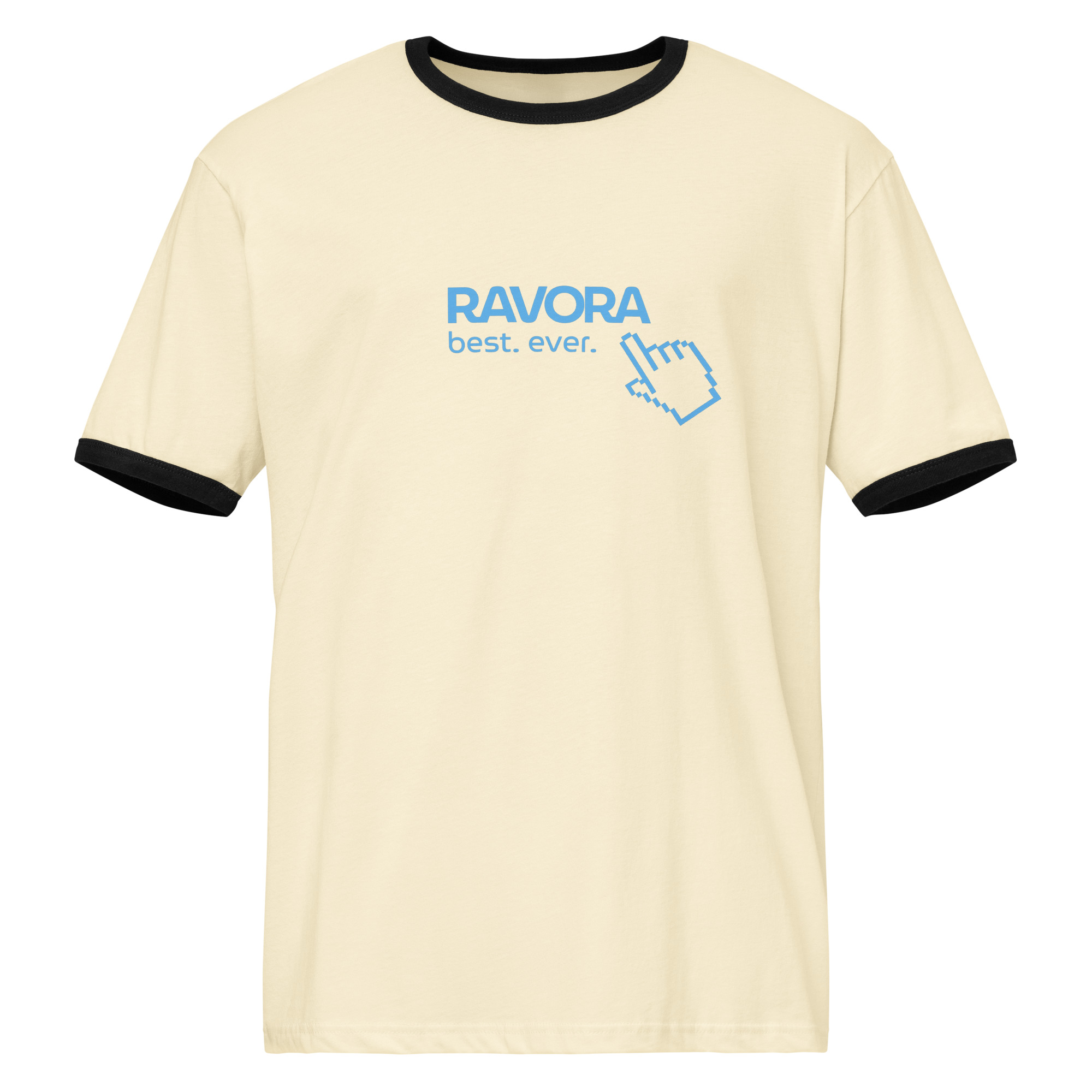 Tonal-Trim Pocketless Tee