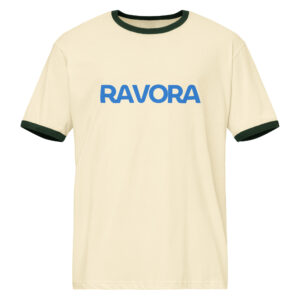 Male contrast-trim tee