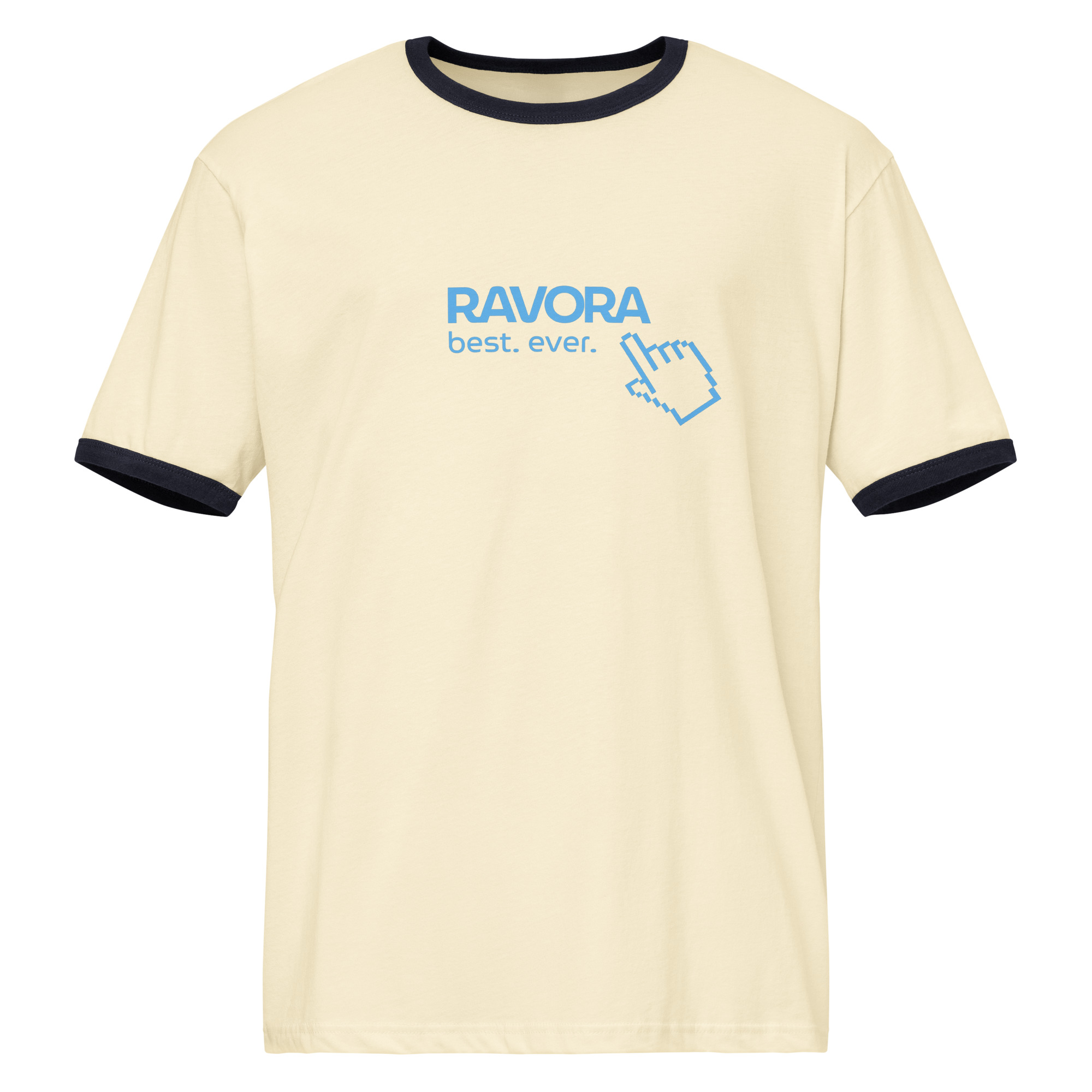 Tonal-Trim Pocketless Tee - Image 4