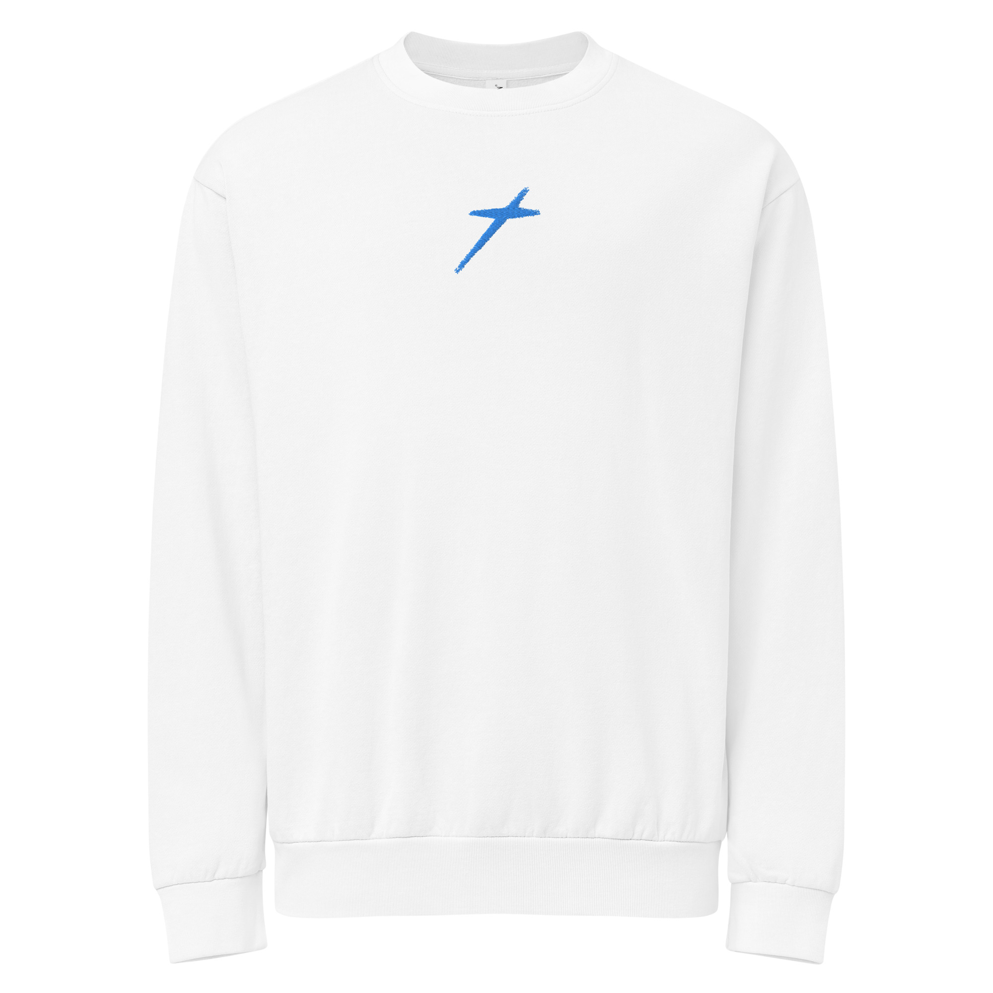 Urban Minimal Cross Sweatshirt - Image 8