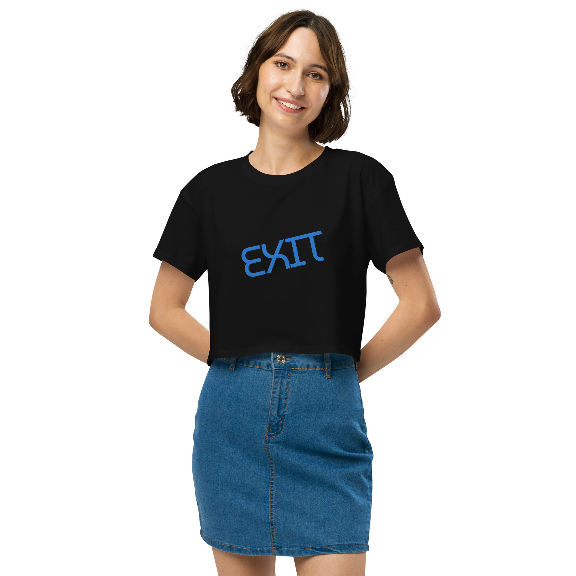 Architectural Crop Tee - Image 11