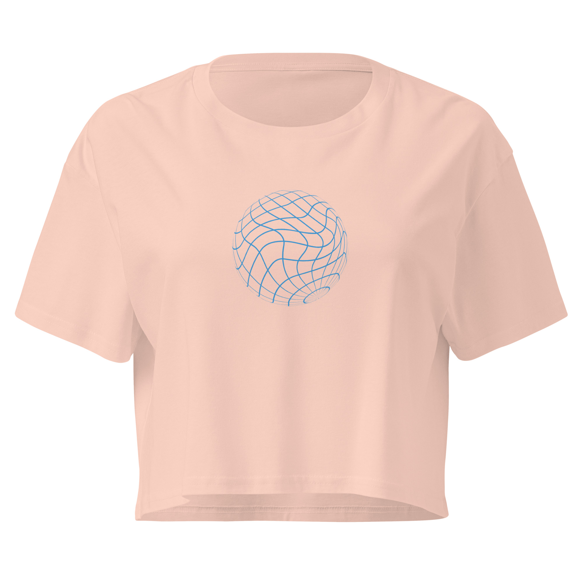 Futuristic Mesh Sphere Crop Top - Image 6