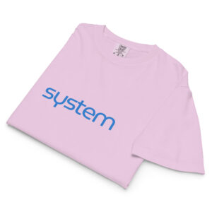 Structured heavyweight women’s tee