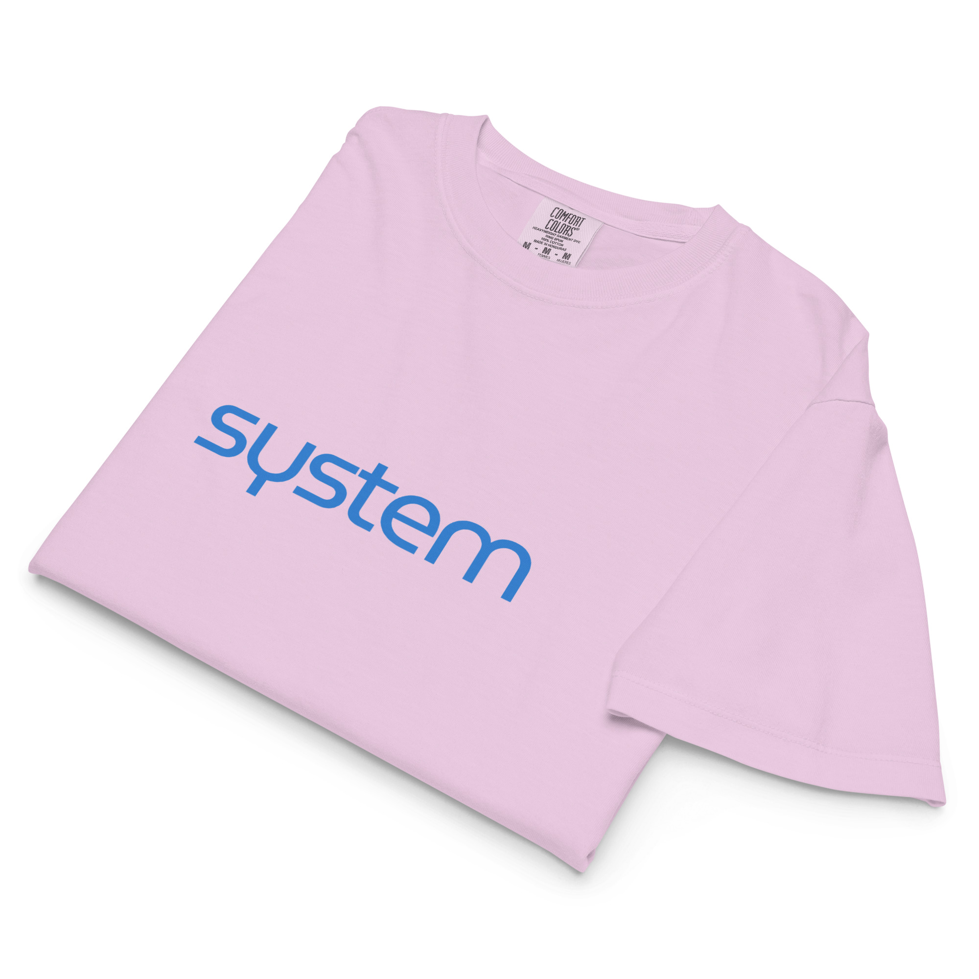 Structured heavyweight women’s tee