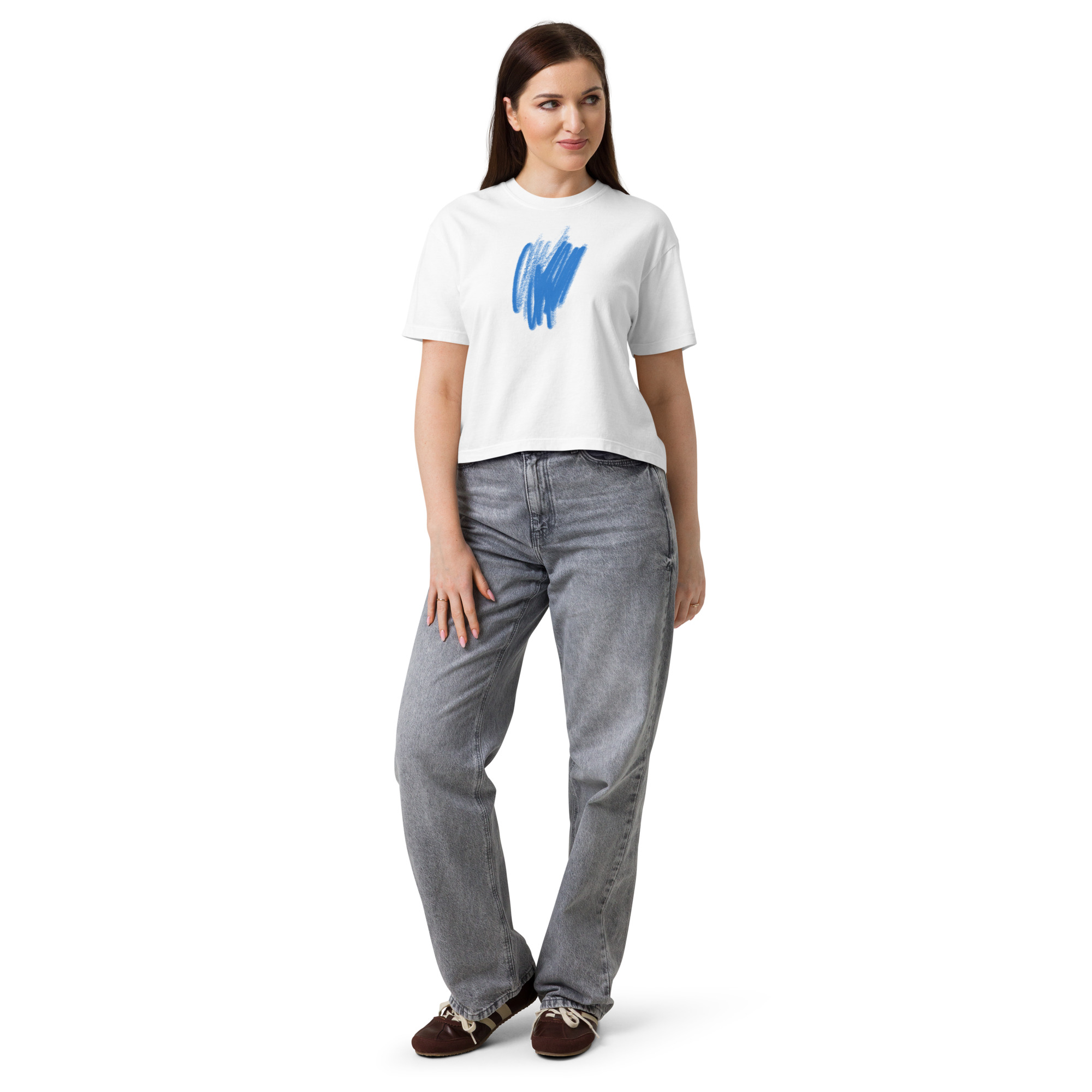 The Women's Structured Square-Cut Tee - Image 10