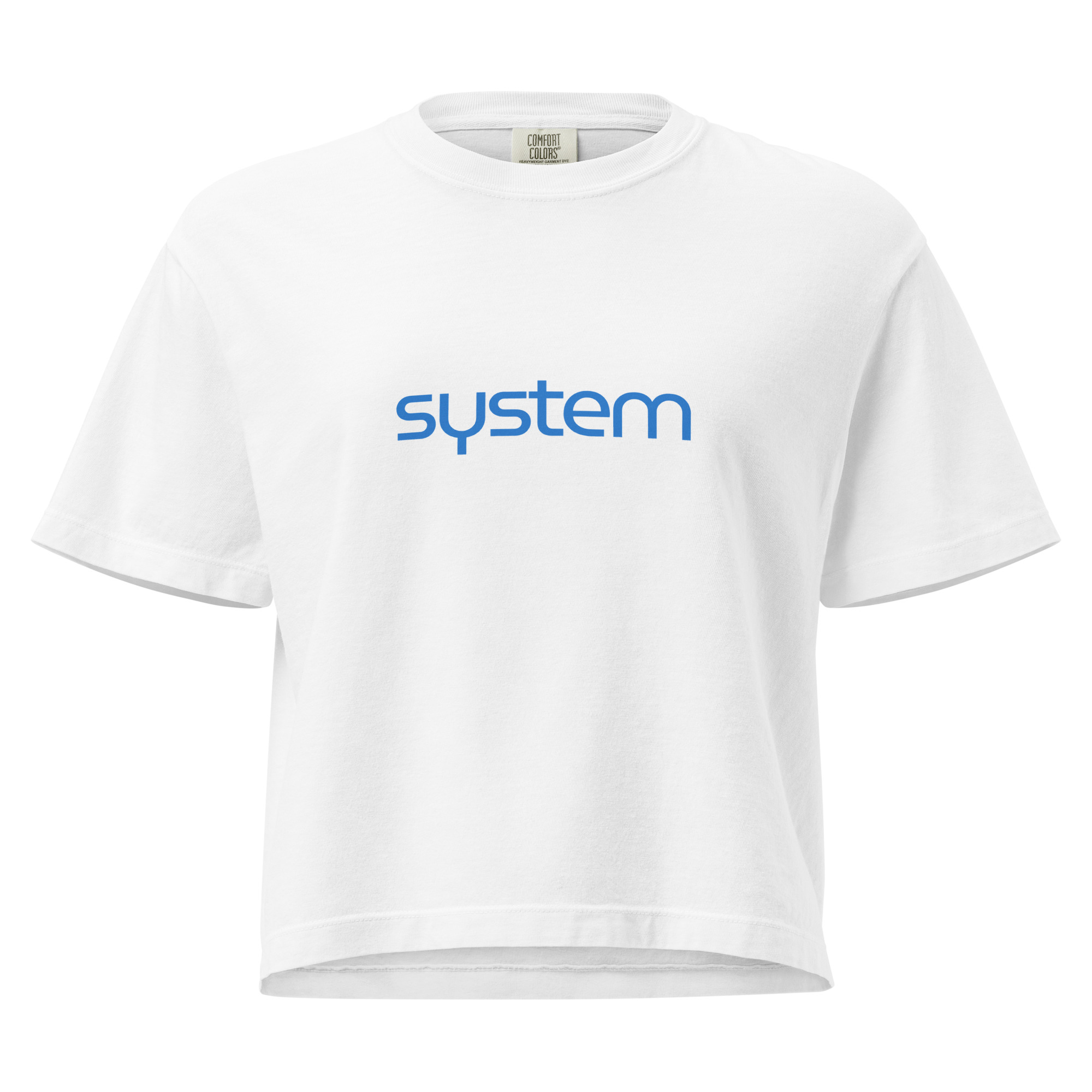 Structured heavyweight women’s tee - Image 6