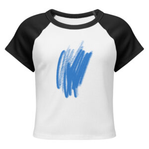 Alternative view of The Women’s Fine-Knit Contrast-Sleeve Tee