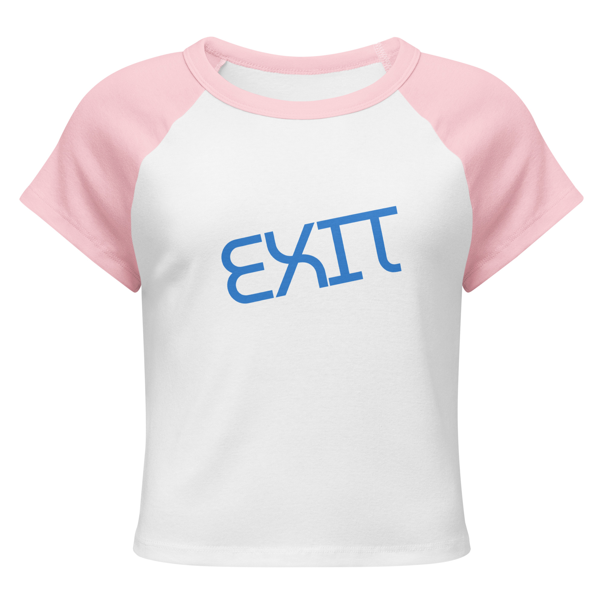 Micro Rib Raglan Baby Tee - Image 7