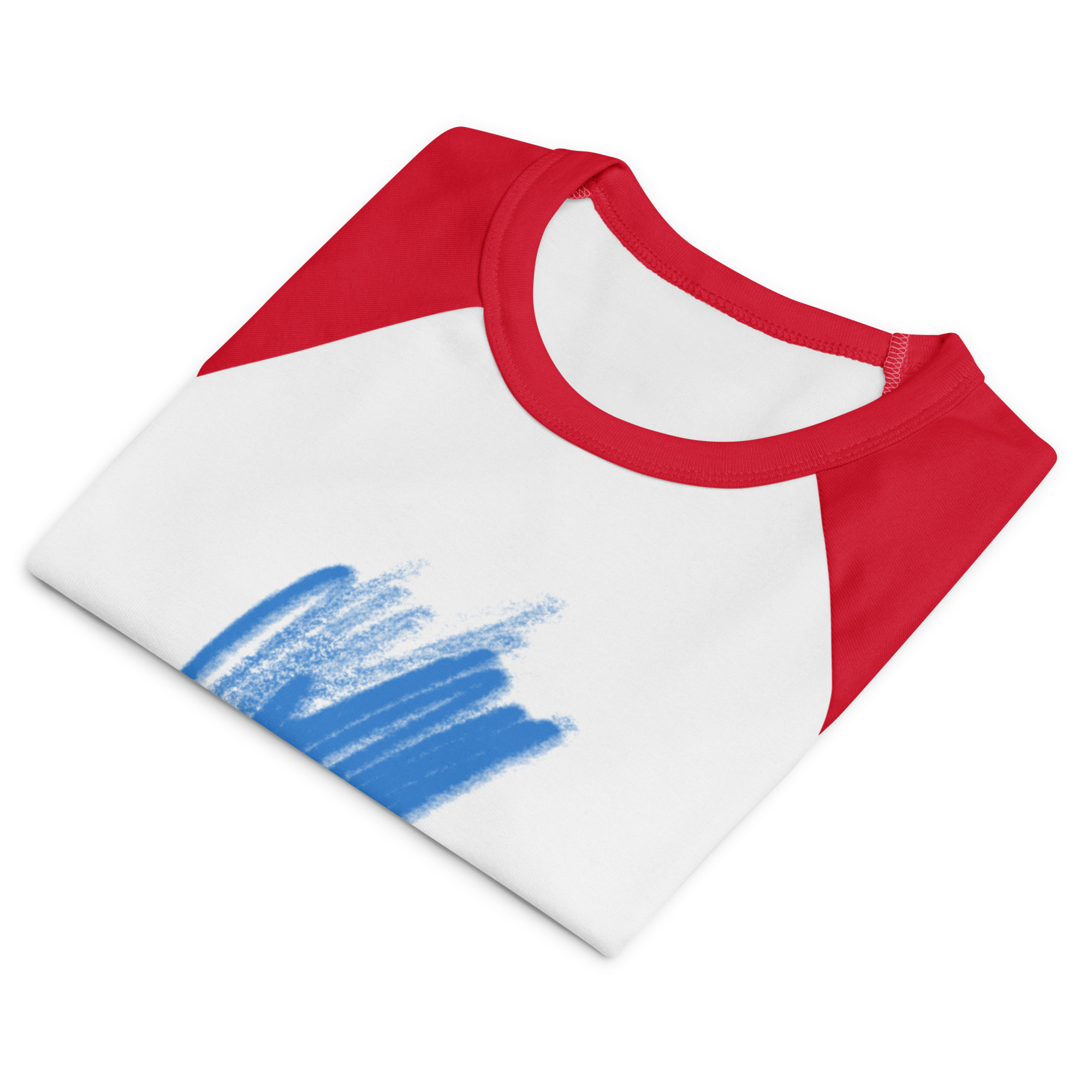 The Women’s Fine-Knit Contrast-Sleeve Tee