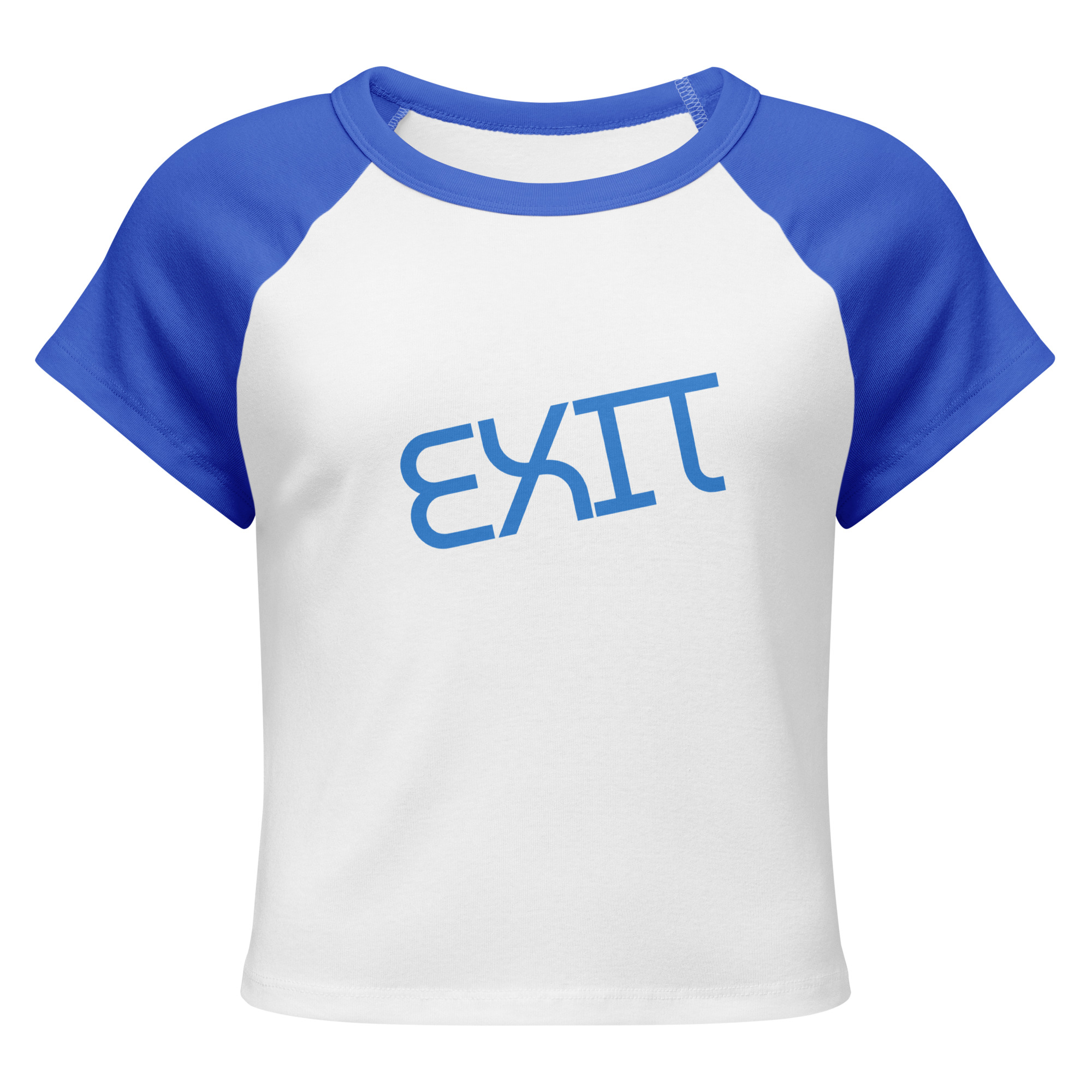 Micro Rib Raglan Baby Tee - Image 5