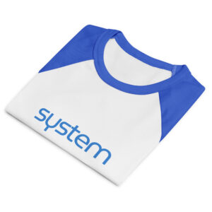 Women’s slim-fit micro rib raglan top