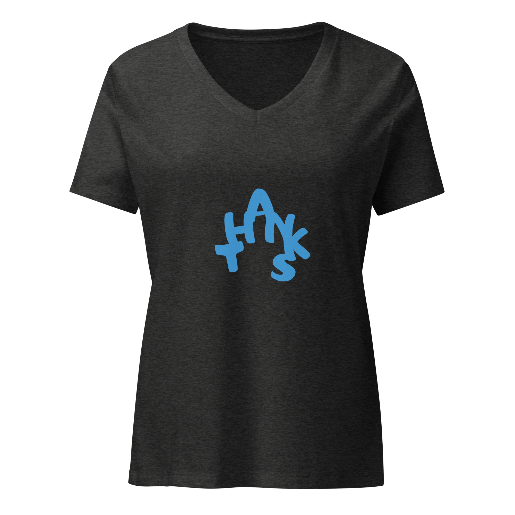Relaxed V-Neck Gratitude Tee - Image 4