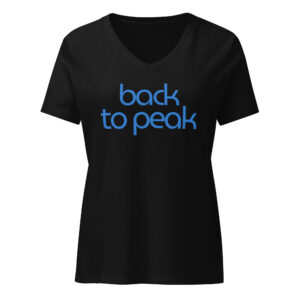 Alternative view of Ladies' loose-fit V-neck tee